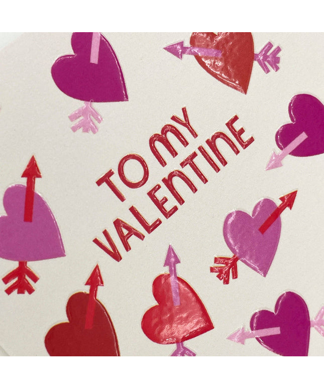 To my Valentine - A Valentines Day Card