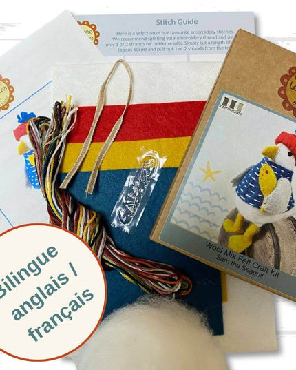 Sam the Seagull Felt Craft Mini Kit