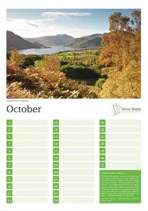 A3 Perpetual Calendars - Landscape Photography