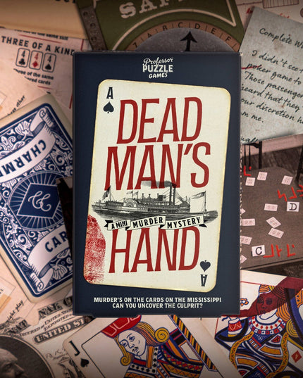 Dead Man's Hand Murder Mystery game