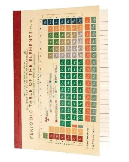 A5 Notebook - Periodic Table