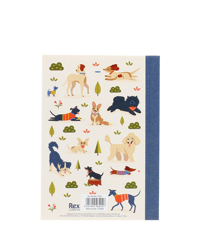 A6 notebook - Dog Park