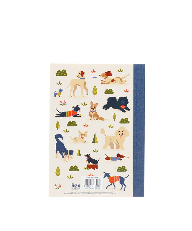 A6 notebook - Dog Park
