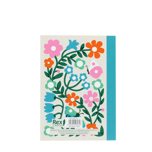 A6 notebook - Floral design