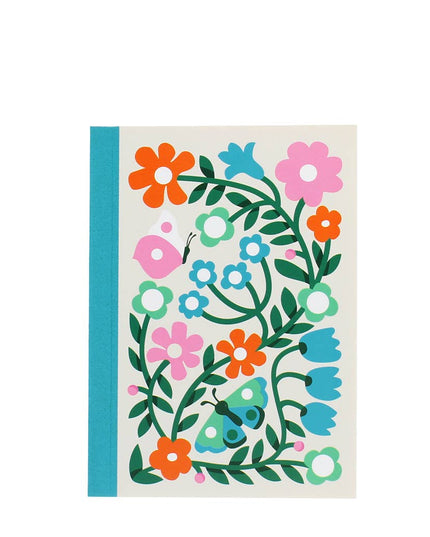 A6 notebook - Floral design