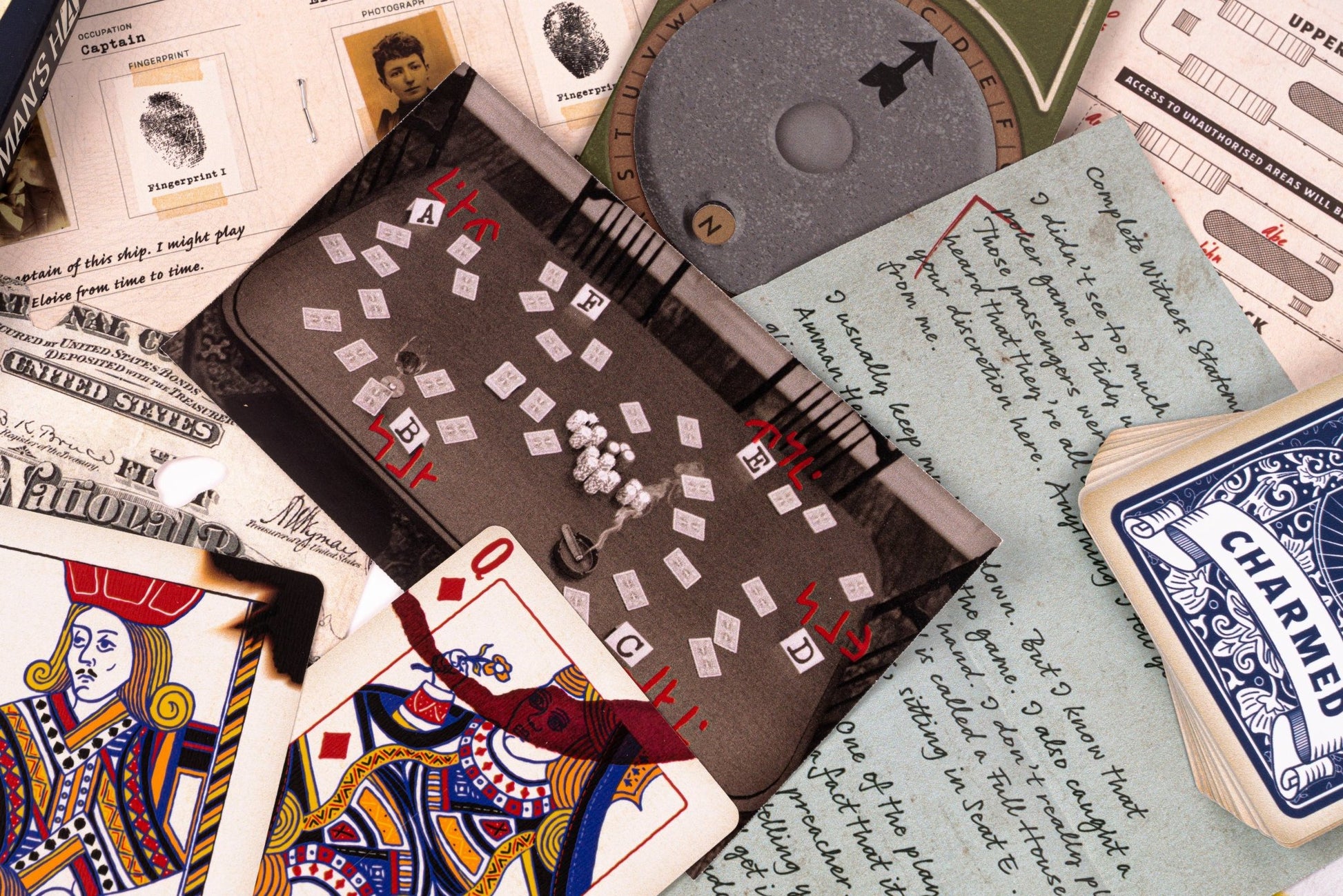 Dead Man's Hand Murder Mystery game - The Red Squirrel