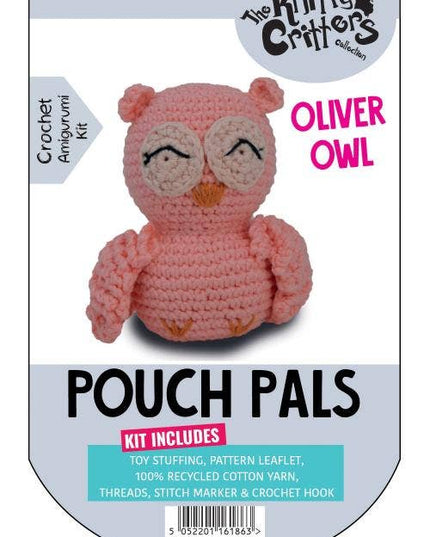 Knitty Critters - Pouch Pals - Oliver Owl