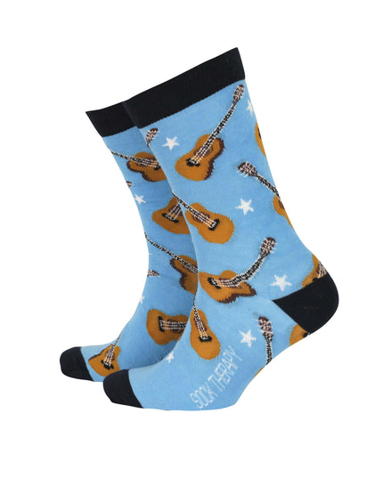 Acoustic Guitars - Men's Bamboo Socks