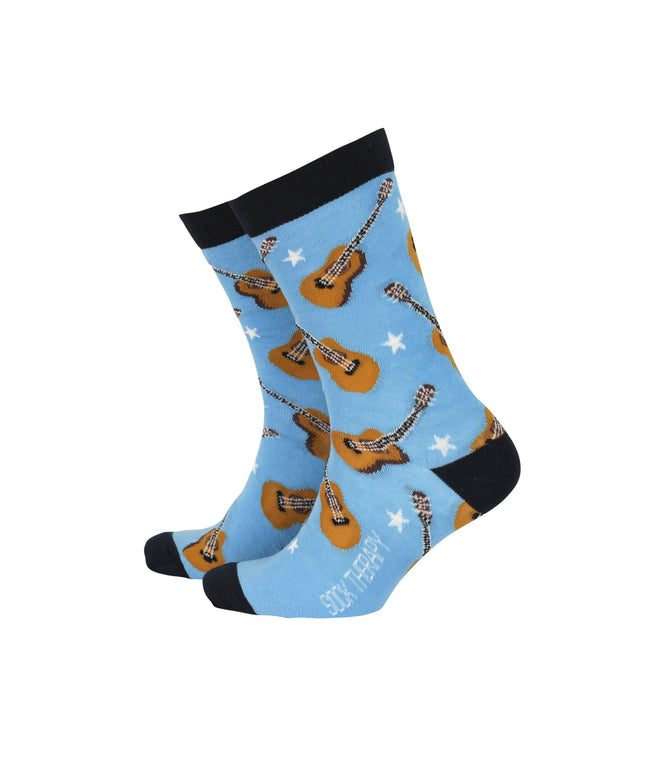 Acoustic Guitars - Men's Bamboo Socks