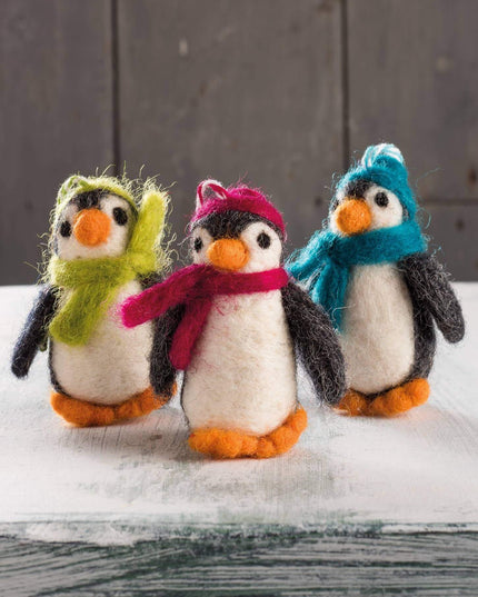 Felt Penguin Christmas Decoration