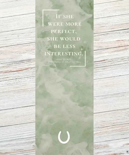 Anne Bronte Literary Quote Bookmark