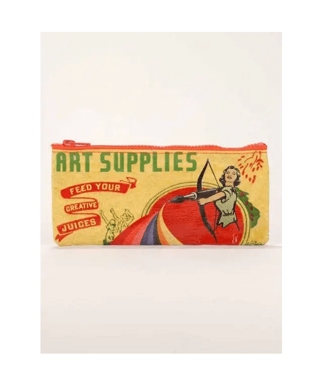 Art Supplies Pencil Case