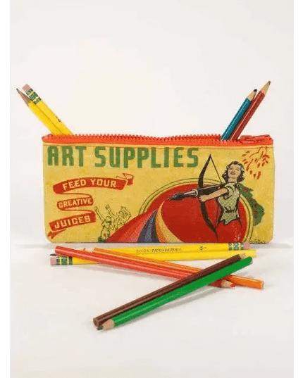 Art Supplies Pencil Case
