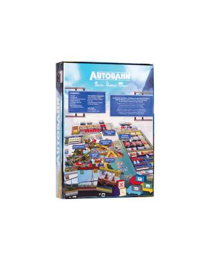 Autobahn Retail Edition. A game for 1 to 4 players.