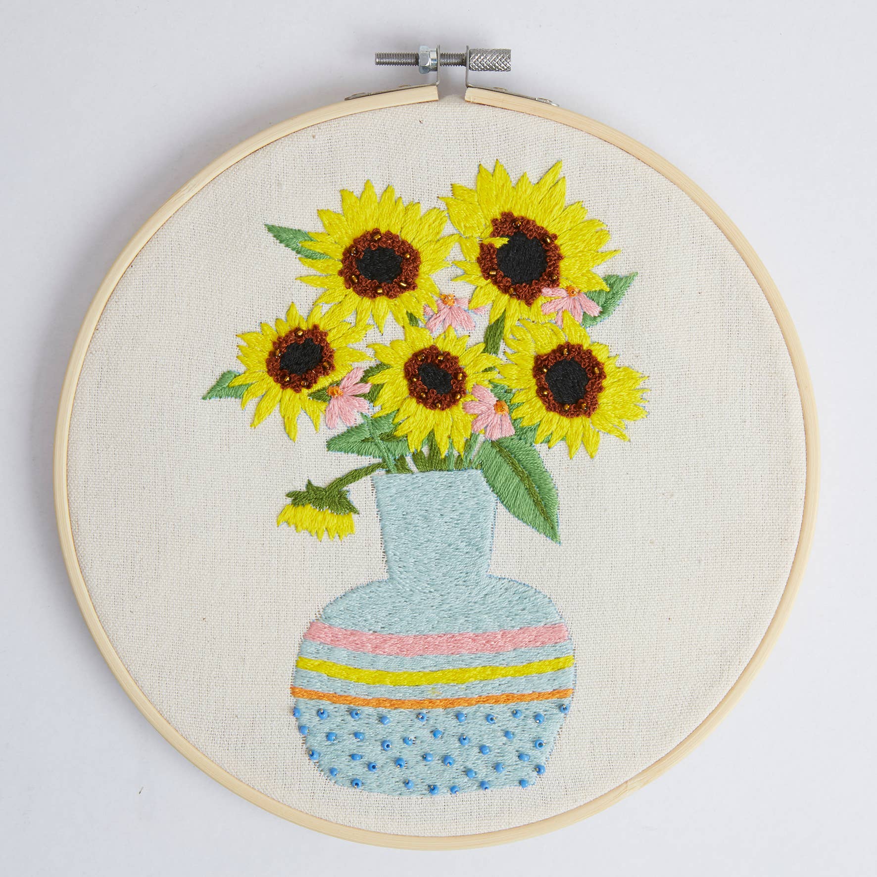 Sew & So On Embroidery Sewing Craft Kit Sunflowers - The Red Squirrel