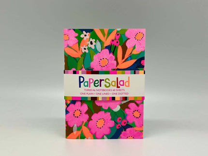A6 notebooks Paper Salad Colourful Bright Stationery Gift