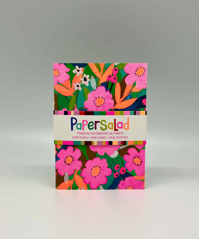 A6 notebooks Paper Salad Colourful Bright Stationery Gift