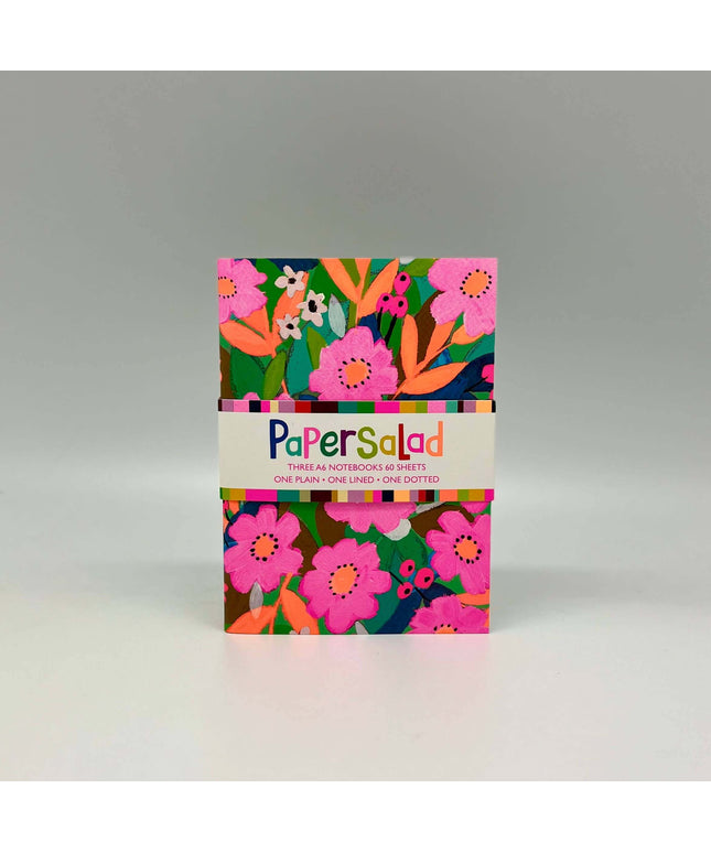 A6 notebooks Paper Salad Colourful Bright Stationery Gift