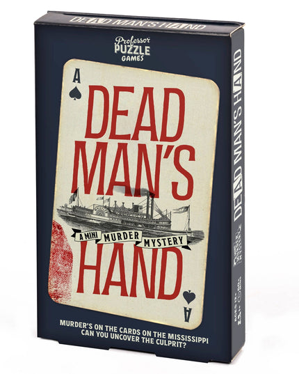 Dead Man's Hand Murder Mystery game