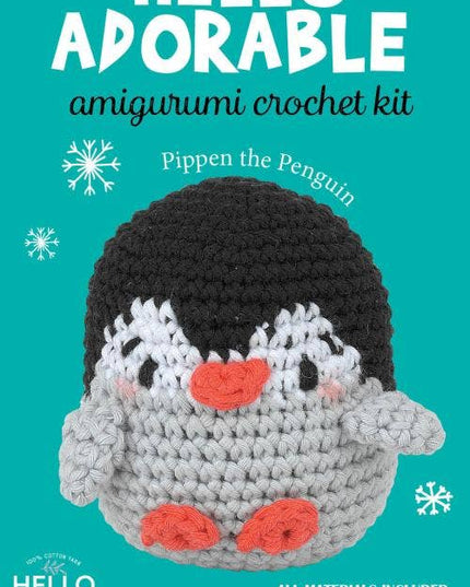 Knitty Critters Hello Adorable - Pippen The Penguin