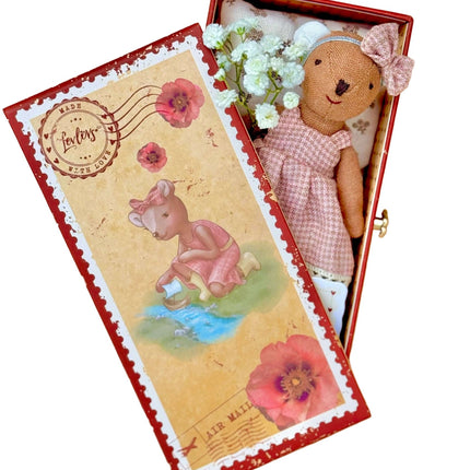 Bear in a Stamp Holder Box by Levlovs
