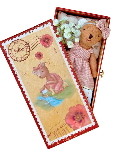 Bear in a Stamp Holder Box by Levlovs