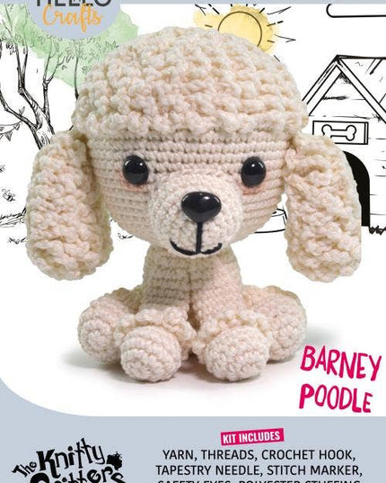 Knitty Critters - Pets - Barney Poodle