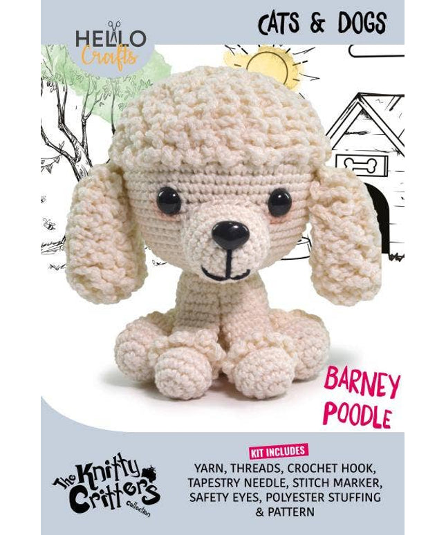 Knitty Critters - Pets - Barney Poodle