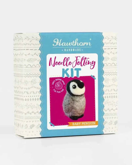 Baby Penguin Mini Felting Kit