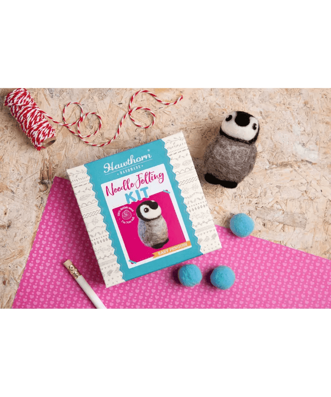 Baby Penguin Mini Felting Kit