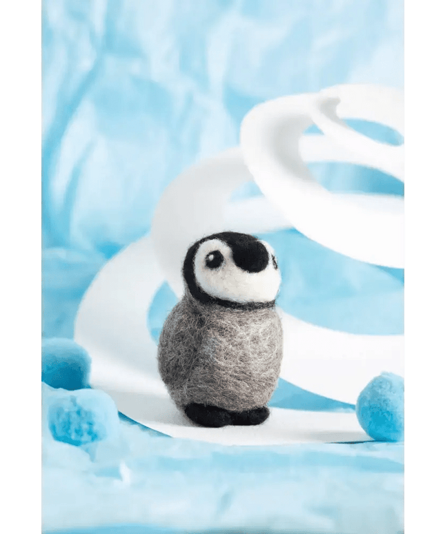 Baby Penguin Mini Felting Kit