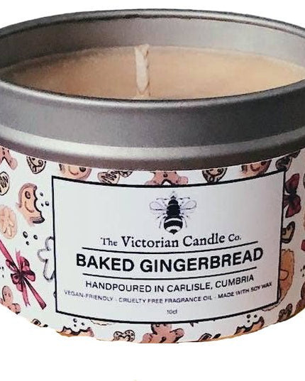 Baked Gingerbread - Scented Candle - 100ml Tin
