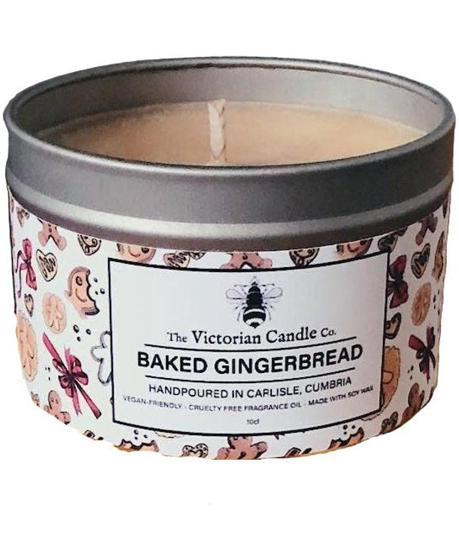 Baked Gingerbread - Scented Candle - 100ml Tin