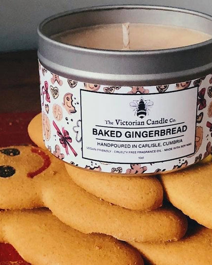 Baked Gingerbread - Scented Candle - 100ml Tin