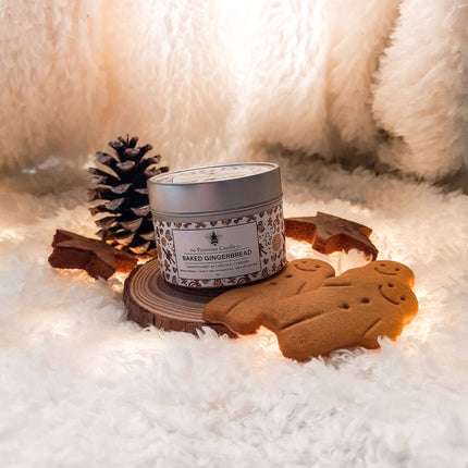 Baked Gingerbread - Scented Candle - 100ml Tin