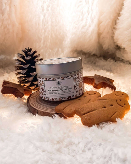 Baked Gingerbread - Scented Candle - 100ml Tin
