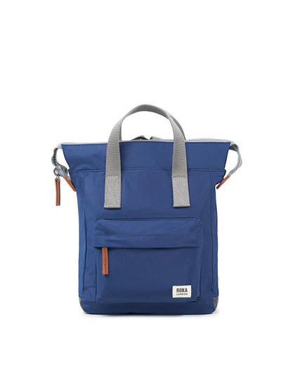ROKA London Bantry Backpack in Crisp Blue Nylon