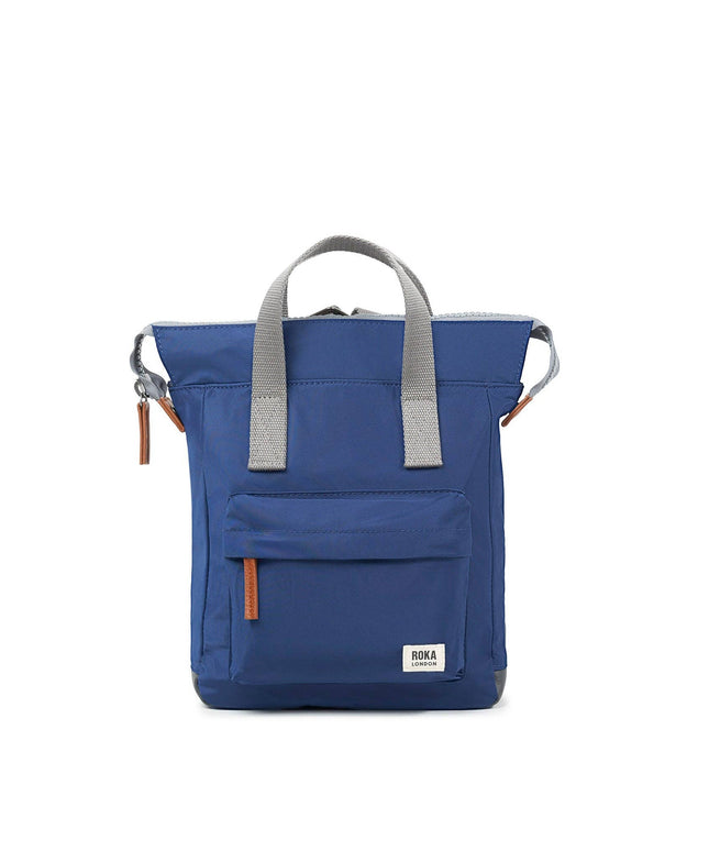 ROKA London Bantry Backpack in Crisp Blue Nylon