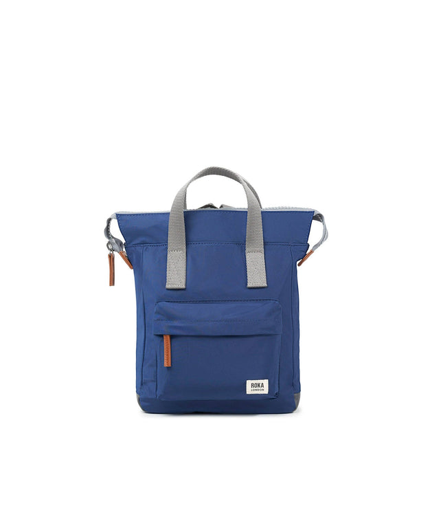 ROKA London Bantry Backpack in Crisp Blue Nylon