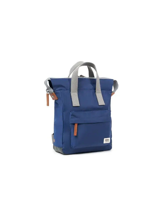 ROKA London Bantry Backpack in Crisp Blue Nylon