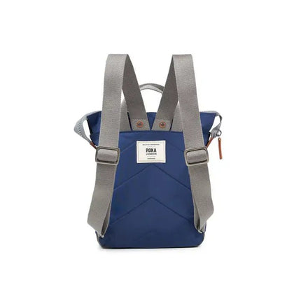 ROKA London Bantry Backpack in Crisp Blue Nylon