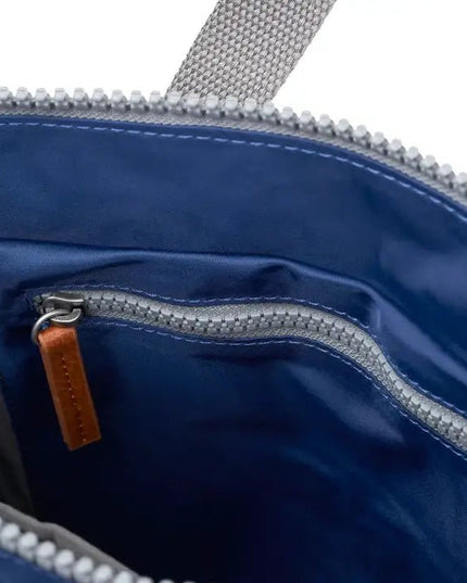 ROKA London Bantry Backpack in Crisp Blue Nylon