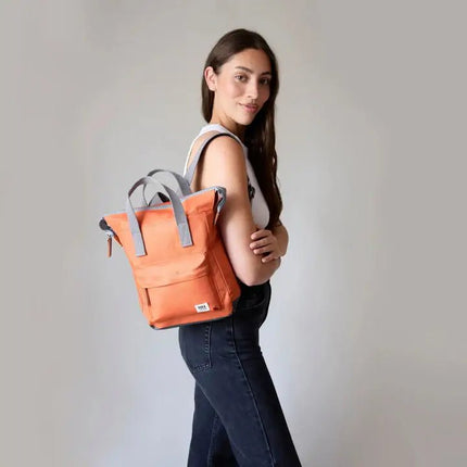 ROKA London Bantry Backpack in Crisp Blue Nylon