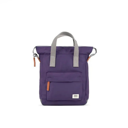 ROKA London Bantry Backpack in Majestic Purple Nylon