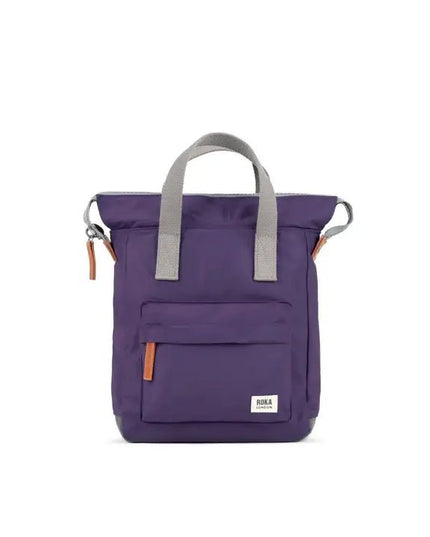ROKA London Bantry Backpack in Majestic Purple Nylon