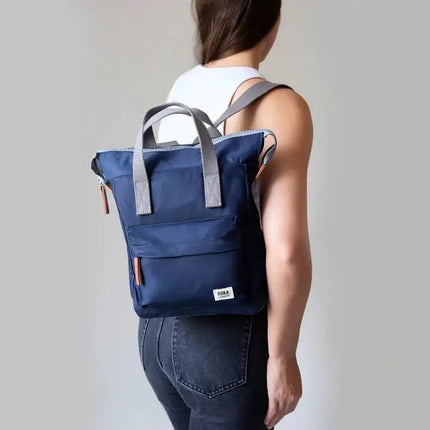 ROKA London Bantry Backpack in Majestic Purple Nylon