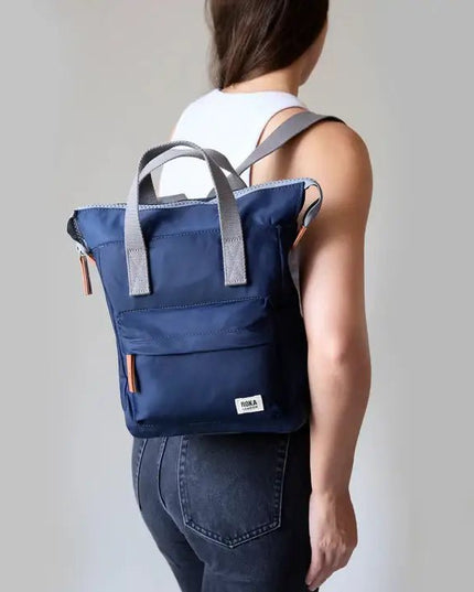 ROKA London Bantry Backpack in Majestic Purple Nylon