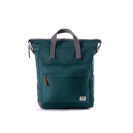 ROKA London: Bantry Backpack in Teal Nylon