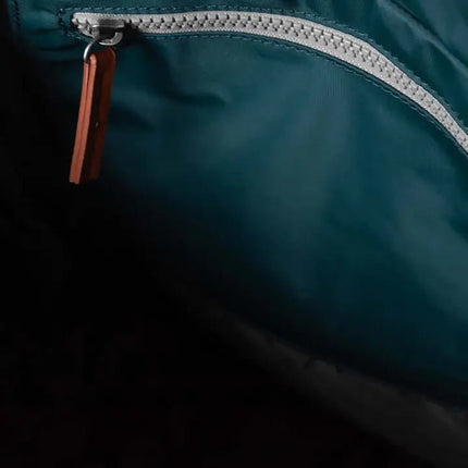 ROKA London: Bantry Backpack in Teal Nylon