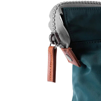 ROKA London: Bantry Backpack in Teal Nylon